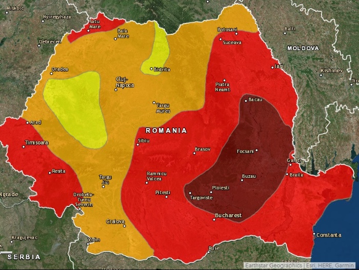 Cutremur N Rom Nia Cu Magnitudinea De Grade Resim It De Popula Ie