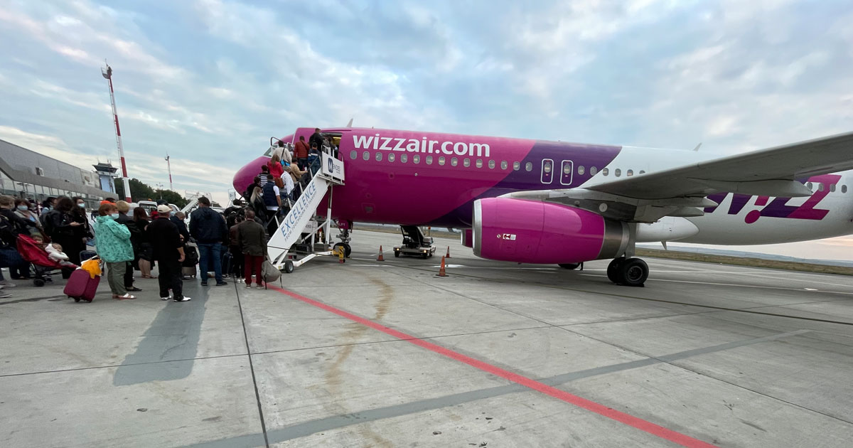 Wizz Air va suspenda în curând cinci rute din România spre Italia