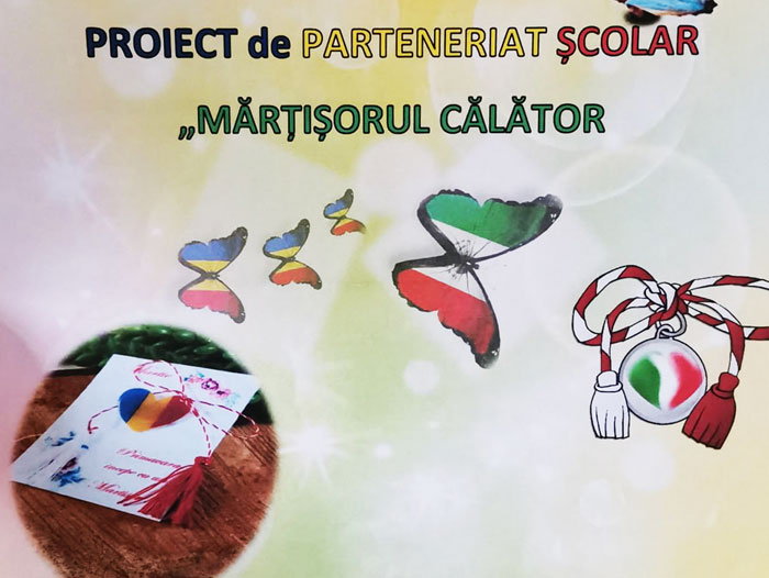 Italia Mărțișor călător eveniment organizat de comunitatea