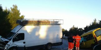 Bari – doi români morți într-un accident deosebit de grav pe strada provincială 238 Corato-Altamura.