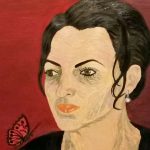 Fragilitatea sufletului/ Autoportret/ Ulei pe panza