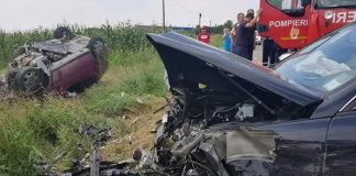 Se întorcea din Italia și a adormit la volan. Un mort și patru răniți în urma unui grav accident