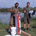 Sergiu și Sorin „campioni” la pescuit în Italia