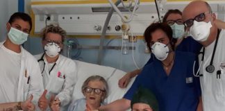 O bătrânică de 95 de ani este prima persoană din provincia Modena care s-a vindecat de infecția cu noul coronavirus