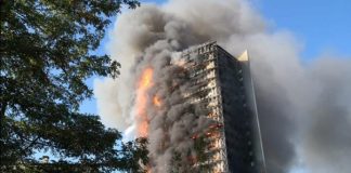 VIDEO | Incendiu puternic într-un bloc din Italia, fațada clădirii a fost cuprinsă de flăcări în întregime