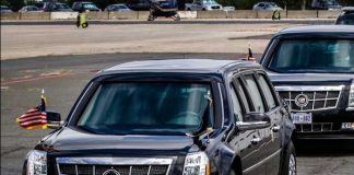 Un român a tamponat în Italia una dintre mașinile blindate care îl însoțeau pe președintele SUA