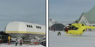 Italia: Un român și-a pierdut memoria în urma unui accident pe o pistă de schi. Transportat cu elicopterul la spital