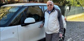 Italian de 99 de ani, cu permis de conducere: „N-am avut niciun accident în 70 de ani de condus”