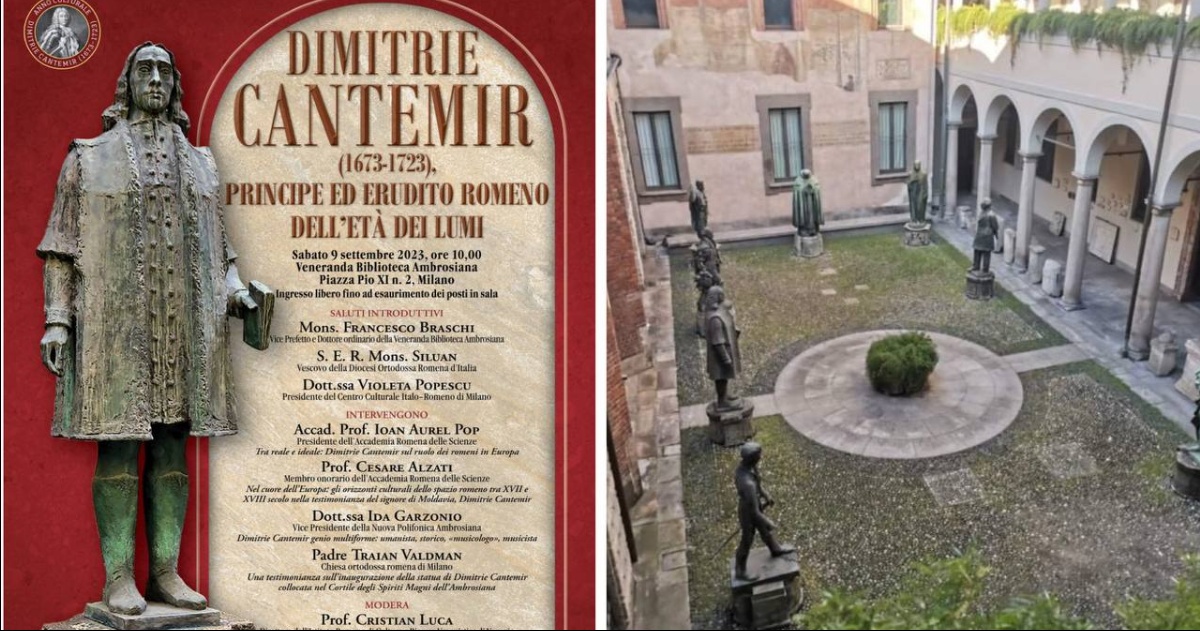 Evento culturale in Italia, dedicato al grande studioso rumeno Dimitrie Cantemir