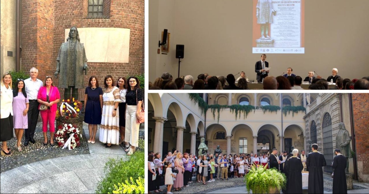 “Anno Culturale Dimitrie Cantemir”, celebrato a Milano, presso la prestigiosa Biblioteca Ambrosiana