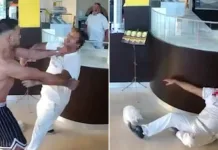 Scene tulburătoare în Italia: român filmat în timp ce lovește cu cruzime angajatul unei pizzerii. „Apoi a luat toți banii” 1