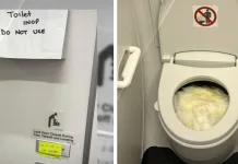 Pasagerii unui avion au fost nevoiți să-și facă nevoile în sticle. „O femeie a trăit umilința de a se uda în public” 1