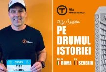 Ultramaratonistul român Tibi Ușeriu va alerga peste 1.000 de km, din Italia până în România, pentru a promova Via Transilvanica 1
