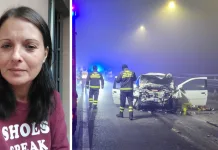Româncă moartă în Italia la numai 40 de ani după ce s-a izbit cu mașina de un TIR. Adriana lasă în urma sa două fiice îndurerate 1