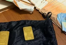 Pasager depistat pe un aeroport din Italia cu bani și aur nedeclarați. Sancționat cu peste 8.000 de euro 1