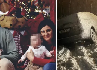 Familie de români în Italia, clipe de groază pe marginea unei prăpăstii. „Ne-au salvat trei carabiniere, sunt îngerii noștri!” 1