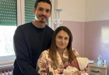 Margot Ana, primul bebeluș român născut în Italia în acest an. Un nou început pentru o familie de români 1