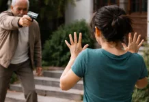 Italia: Badantă amenințată cu pistolul de bătrânul asistat după ce i-a spus că nu mai vrea să lucreze pentru el 1