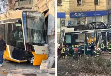 VIDEO | Un mort și 39 de răniți în Italia după ce un tramvai a deraiat de pe șine și s-a izbit într-o clădire 1