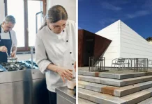 Doi bucătari români din Italia vor deschide un restaurant într-o piramidă. Povestea soților Constantin și Iulia Apostu 1