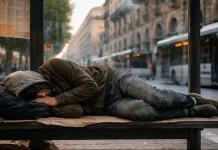 Tânăr român care dormea pe străzi în Italia, salvat de italieni și dus înapoi în România, la mama lui 1200-20260208101459 (1)