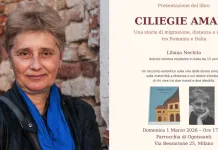 Cartea unei badante românce din Italia care a stârnit reacții puternice după ce a fost prezentată pe Rai 3, ajunge la Milano: prezentare „Ciliegie amare” 1200-33127301_1115150347350392_976385747874351801_n