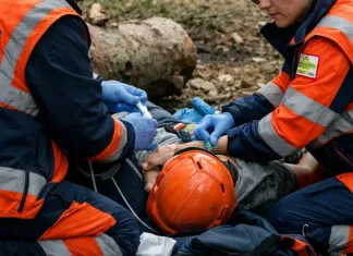 Grav accident de muncă în Italia pentru un muncitor român de 26 de ani. Un copac a căzut peste el 1