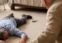 Îngrijitor din Italia, se prăbușește la podea sub ochii bătrânului și moare. Camera în care se aflau, găsită răvășită 1