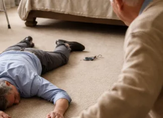 Îngrijitor din Italia, se prăbușește la podea sub ochii bătrânului și moare. Camera în care se aflau, găsită răvășită 1