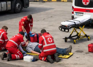 Șofer român de TIR, salvat de două ori în Italia după ce a suferit crize epileptice 1