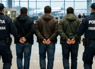 Trei români care se întorceau din Italia, arestați pe aeroport în România. Descoperirea făcută de polițiștii de frontieră 1