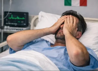 Un român din Italia și-a înfipt un cui în frunte după ce a rămas fără un loc de muncă: „Sunt disperat!” 1200-20260322112333 (3)