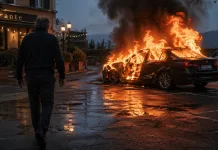 Român din Italia, acuzat că a dat foc unui autoturism pentru a-i face pe patronii fostei iubite să o concedieze 1