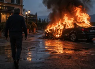 Român din Italia, acuzat că a dat foc unui autoturism pentru a-i face pe patronii fostei iubite să o concedieze 1