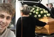 VIDEO | Tânărul român de 21 de ani mort înecat în italia, condus pe ultimul drum. „Nu este o zi a tristeții, ci una de sărbătoare” 1