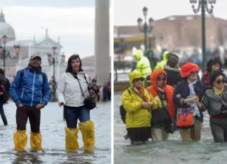 Creșterea nivelului mării ar putea împinge autoritățile să mute orașul Veneția din calea apelor în viitor. Cât ar costa planul extrem 1