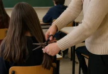 Profesoară din Italia, taie cu forța părul a două eleve cu foarfeca, în timpul lecțiilor. „Am vrut doar să mă fac înțeleasă” 1