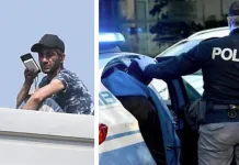 Românul care a ținut Italia cu sufletul la gură, amenințând că se aruncă de pe acoperișul unui bloc, a coborât după aproape 60 de ore 1