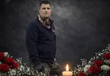 Român mort pe un șantier din Italia, omagiat de familie la locul tragediei. Rudele dezmint informațiile conform cărora muncea la negru 1200-20260412122656