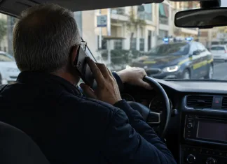Caz incredibil în Italia: figura ca nevăzător complet și primea ajutor social, dar suna la poliție pentru a reclama nereguli în trafic în timp ce se afla la volan 1