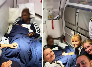 Emoții puternice la bordul unui avion care se îndrepta spre Italia. O pasageră a născut în timpul zborului, ajutată de alți călători 1
