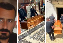 VIDEO | Dureroasa înmormântare a românului care a murit în Italia, în timp ce lucra la pădure. Nicolaie lasă în urmă o familie îngenuncheată de durere 1