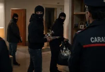 Trei români, au intrat în casa unei bătrâne din Italia pentru a fura obiecte de valoare, dar s-au trezit cu carabinierii în fața lor 1