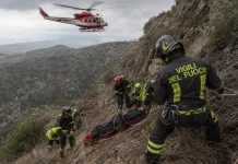 Român din Italia, cade într-o prăpastie de 200 de metri și sună la 112, spune că este bine, dar apoi este găsit mort 1