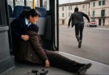 Badantă din Italia, lovită cu ciocanul în autobuz. Agresorul a fugit și este căutat de poliție 1200-2026051094223 (8)