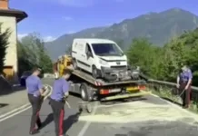 Șofer român din Italia, beat la volan, a omorât un bărbat italian care circula pe un scuter. Arestat pentru omor rutier 1