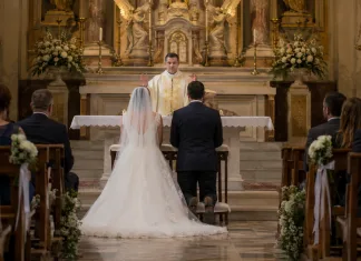 O româncă din Italia a aflat după 24 de ani că nunta religioasă nu apare în actele Bisericii 1