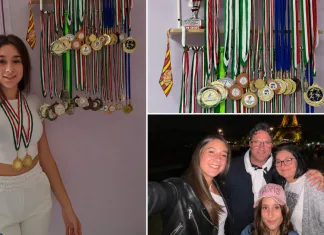Miruna, tânăra româncă din Italia care aleargă spre Campionatele Italiene de atletism. De 13 ori pe podium la Campionatele Regionale Individuale 1