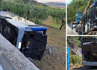 Tragedie în Italia: pasager mort după ce autobuzul în care se afla s-a răsturnat. Alți doi pasageri au fost răniți 1