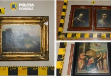 Tablouri în valoare de 90.000 de euro, furate din Italia, recuperate în România. Patru români sunt vizați de anchetă 1